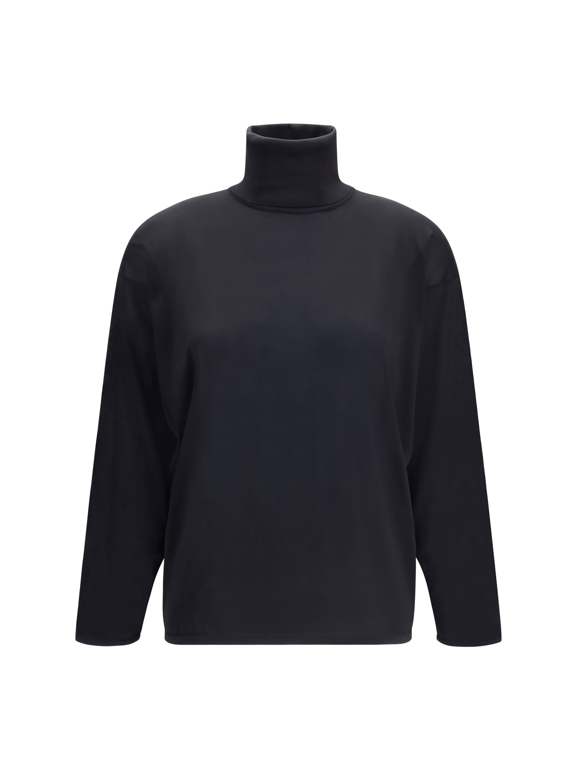 Gucci Extra-Fine Silk Sweater — Black