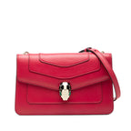Leather Serpenti Forever Crossbody
