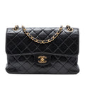 Medium Quilted Lambskin Double Sided Flap