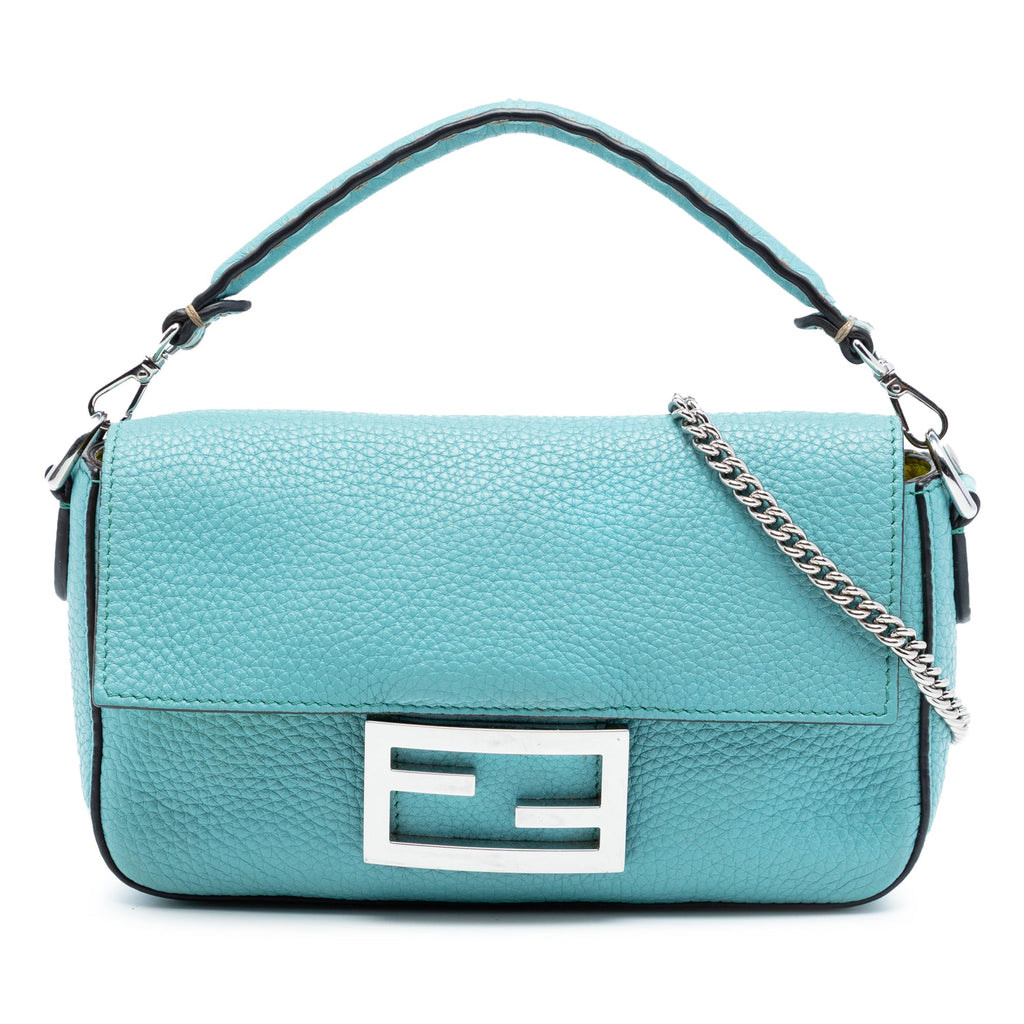 Mini Leather Baguette Satchel