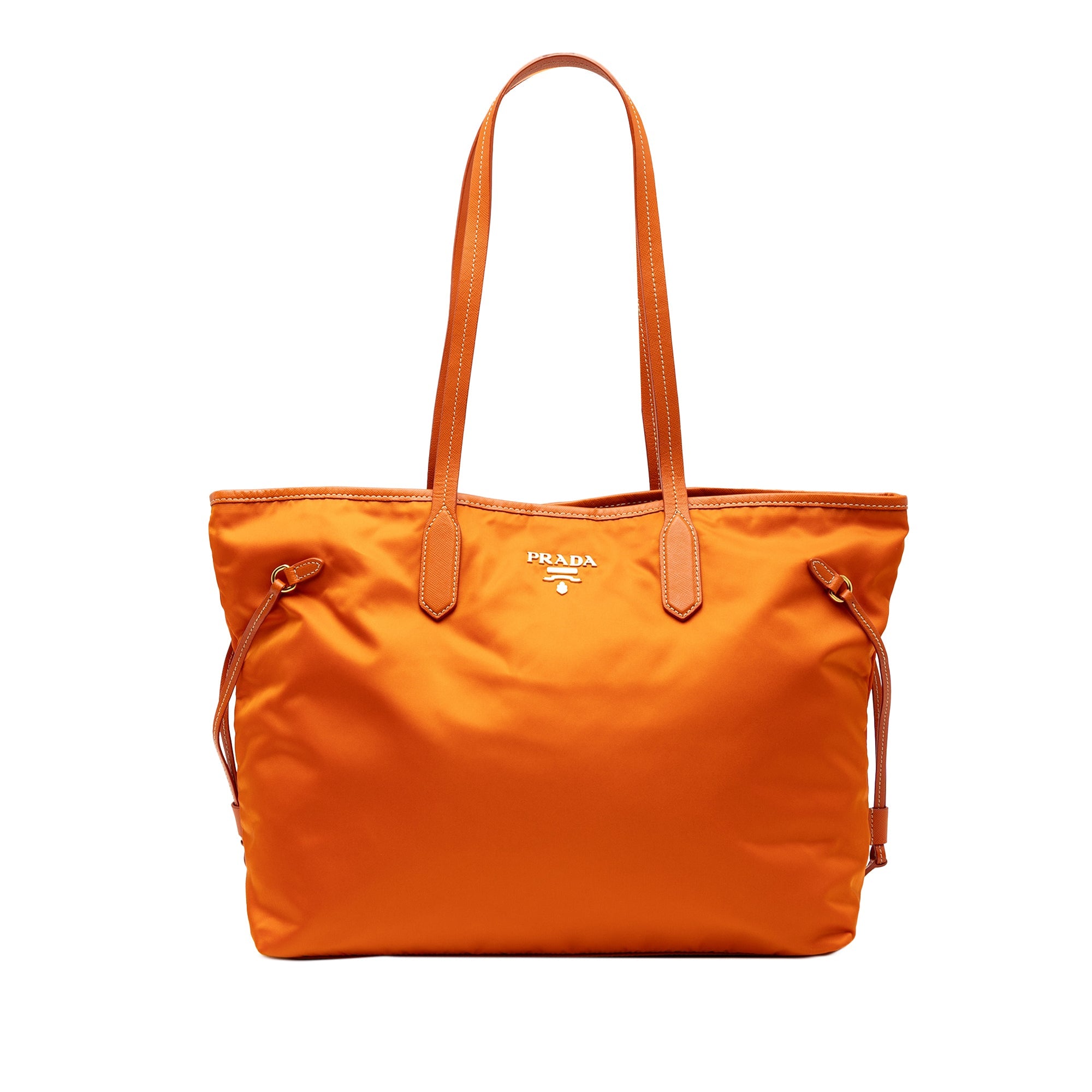 Saffiano Trimmed Tessuto Open Convertible Tote
