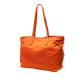Saffiano Trimmed Tessuto Open Convertible Tote