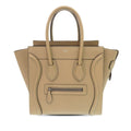 Micro Drummed Calfskin Luggage Tote