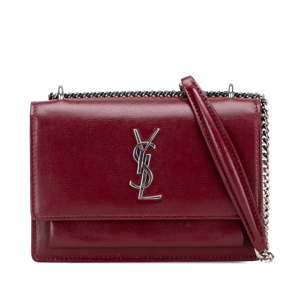 Mini Calfskin Monogram Sunset Wallet on Chain