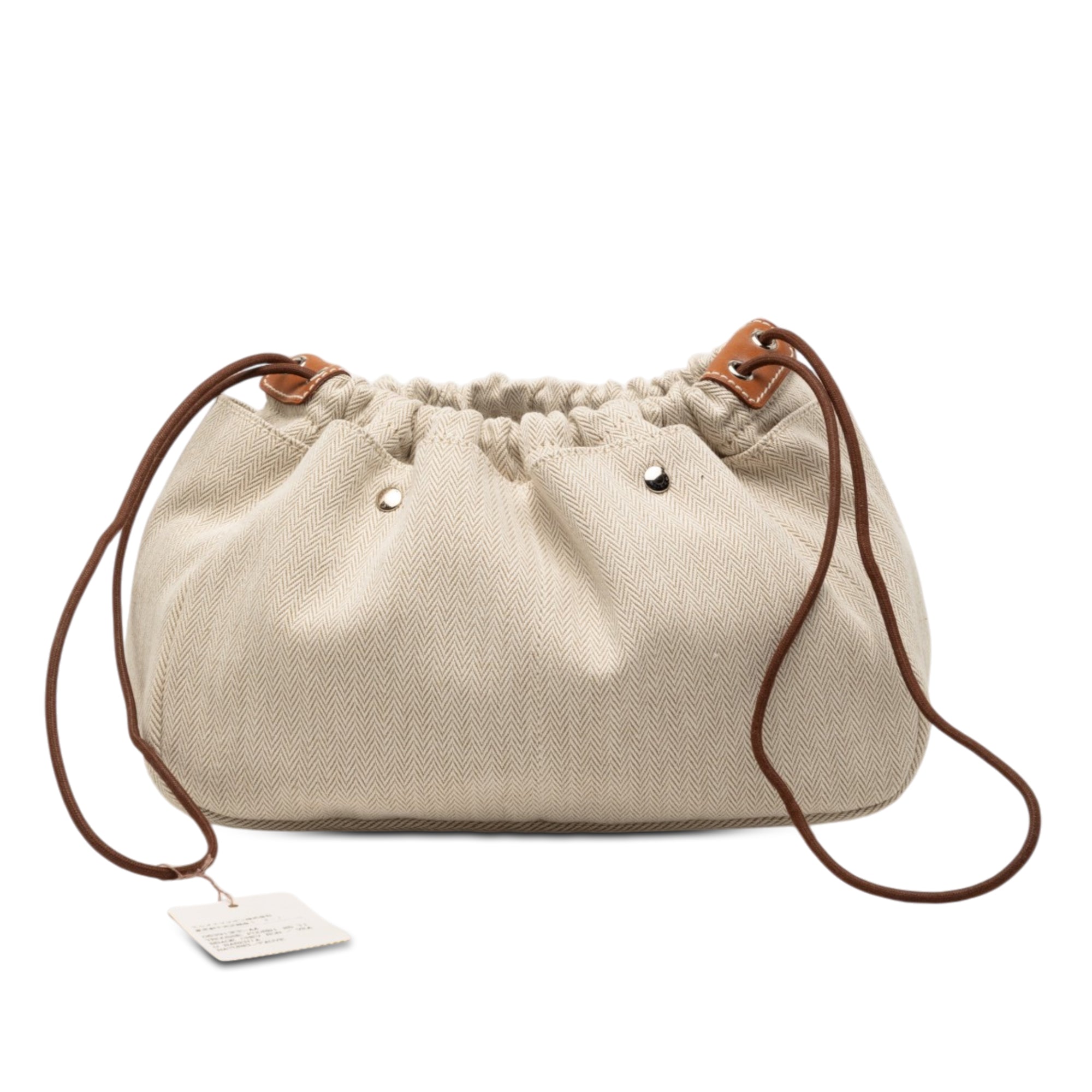 Canvas and Barenia Fourbi Pouch 25