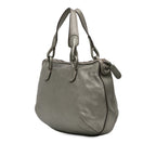Metallic Leather Fiesta Satchel
