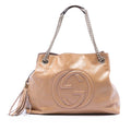 Medium Patent Soho Chain Tote