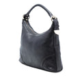 Medium Pebbled Calfskin Guccissima Trim Signoria Shoulder Bag