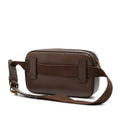 100th Anniversary Textured Dollar Calfskin Logo Belt Bag