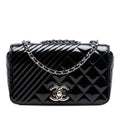 Small Quilted Patent Coco Boy Flap