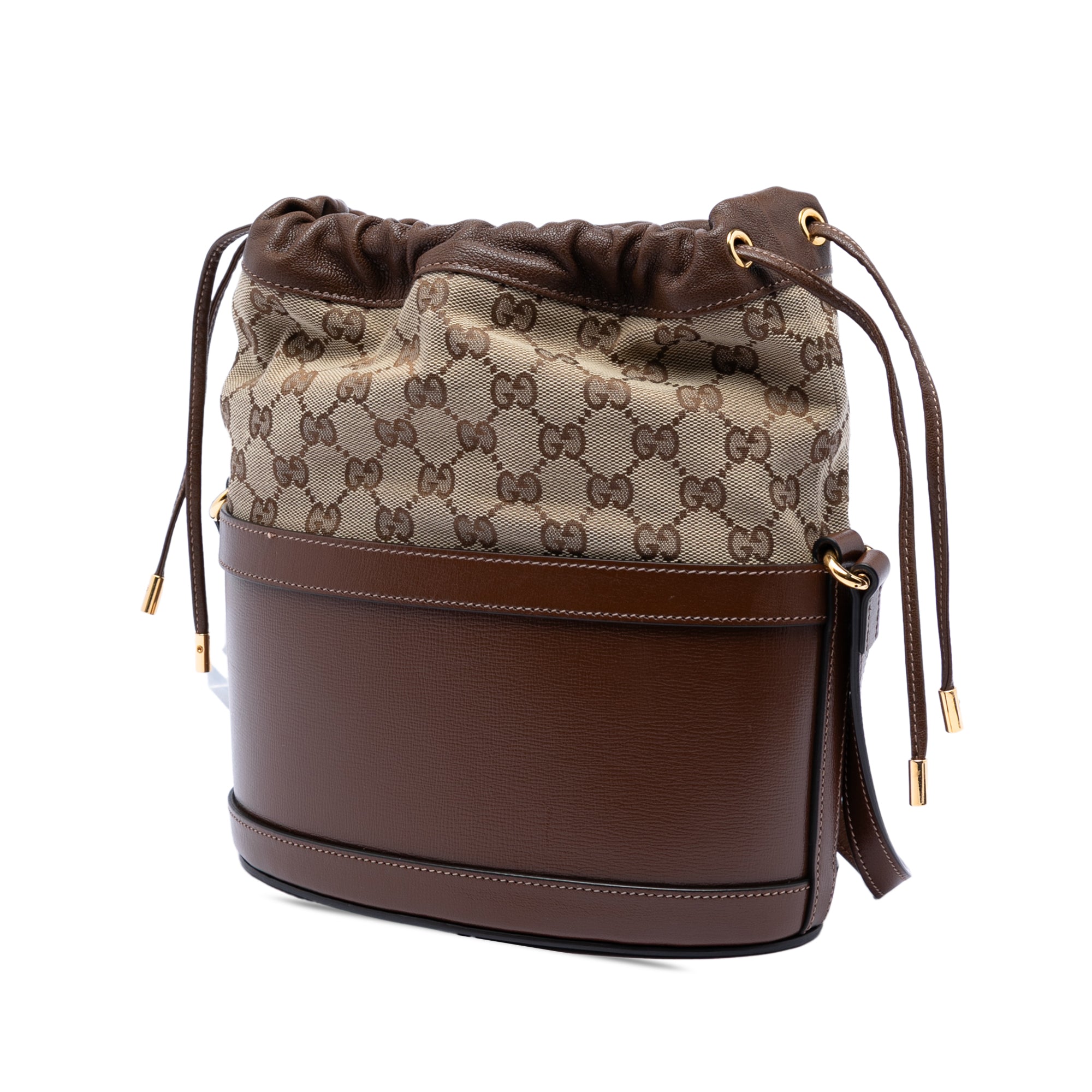 GG Canvas Horsebit 1955 Bucket Bag