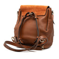 Medium Calfskin and Suede Faye Backpack