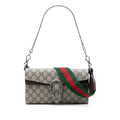 Small GG Supreme East West Dionysus Flap Bag