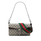 Small GG Supreme East West Dionysus Flap Bag
