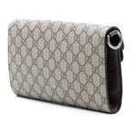 Small GG Supreme East West Dionysus Flap Bag