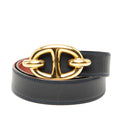 Box Calf Chaine d Ancre Reversible Belt 65