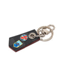 Damier Graphite Alps Enchappe Bag Charm and Key Holder