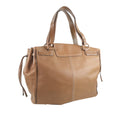 Leather Gancini Tote