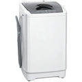 Compact Portable 1.3 Cu Ft Washing Machine with 8 Programs, 6 Levels, White