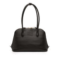 Softy Calfskin Embossed Logo Shoulder Bag