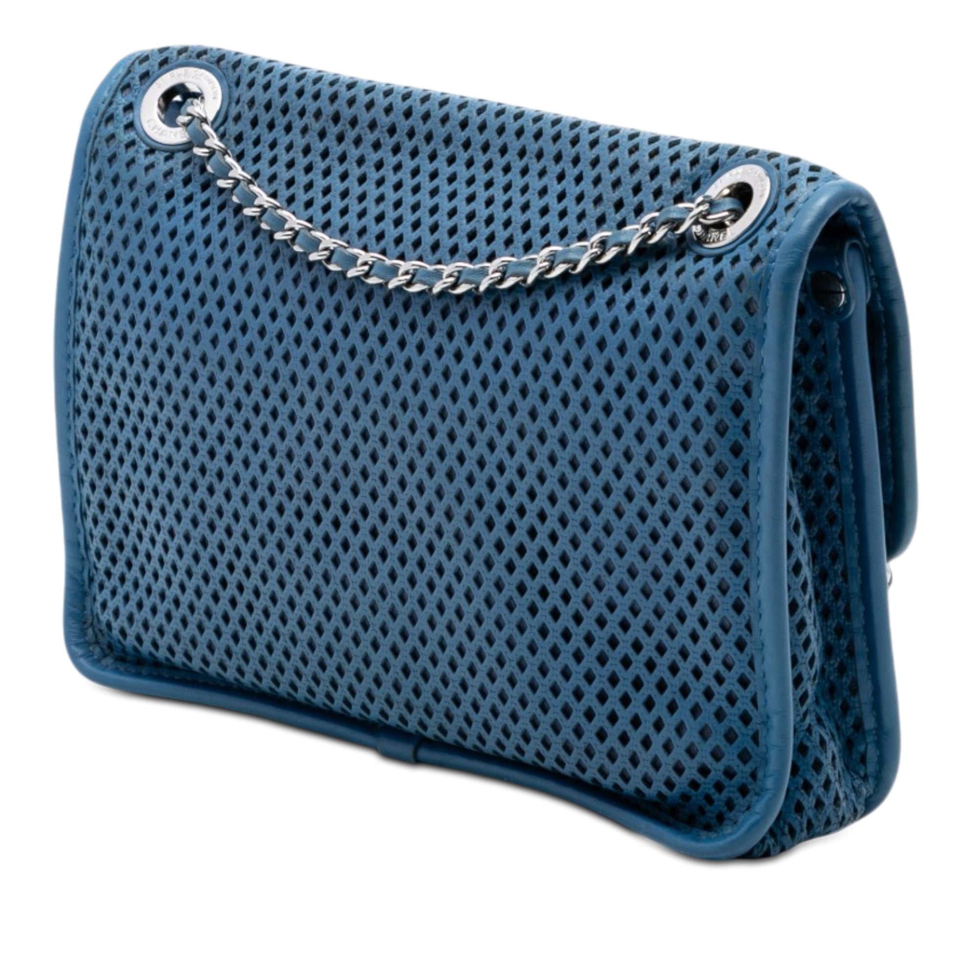 Small Perforated Calfskin Up In The Air Flap