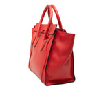 Mini Grained Calfskin Luggage Tote