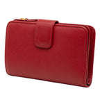 Saffiano Bifold Compact Wallet