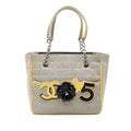 CC Camellia No. 5 Choco Bar Canvas Tote