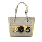CC Camellia No. 5 Choco Bar Canvas Tote