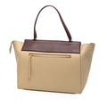 Mini Tricolor Grained Calfskin Belt Satchel