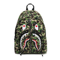 A Bathing Ape ABC Camo Shark Daypack Backpack - Green Camo