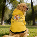 Personalizado 3D Cartoon Dog Soft Puppy Warm Dog Hoodie Clothes with Name and Text Pet Party Birthday Gift for Pet Lover Owner