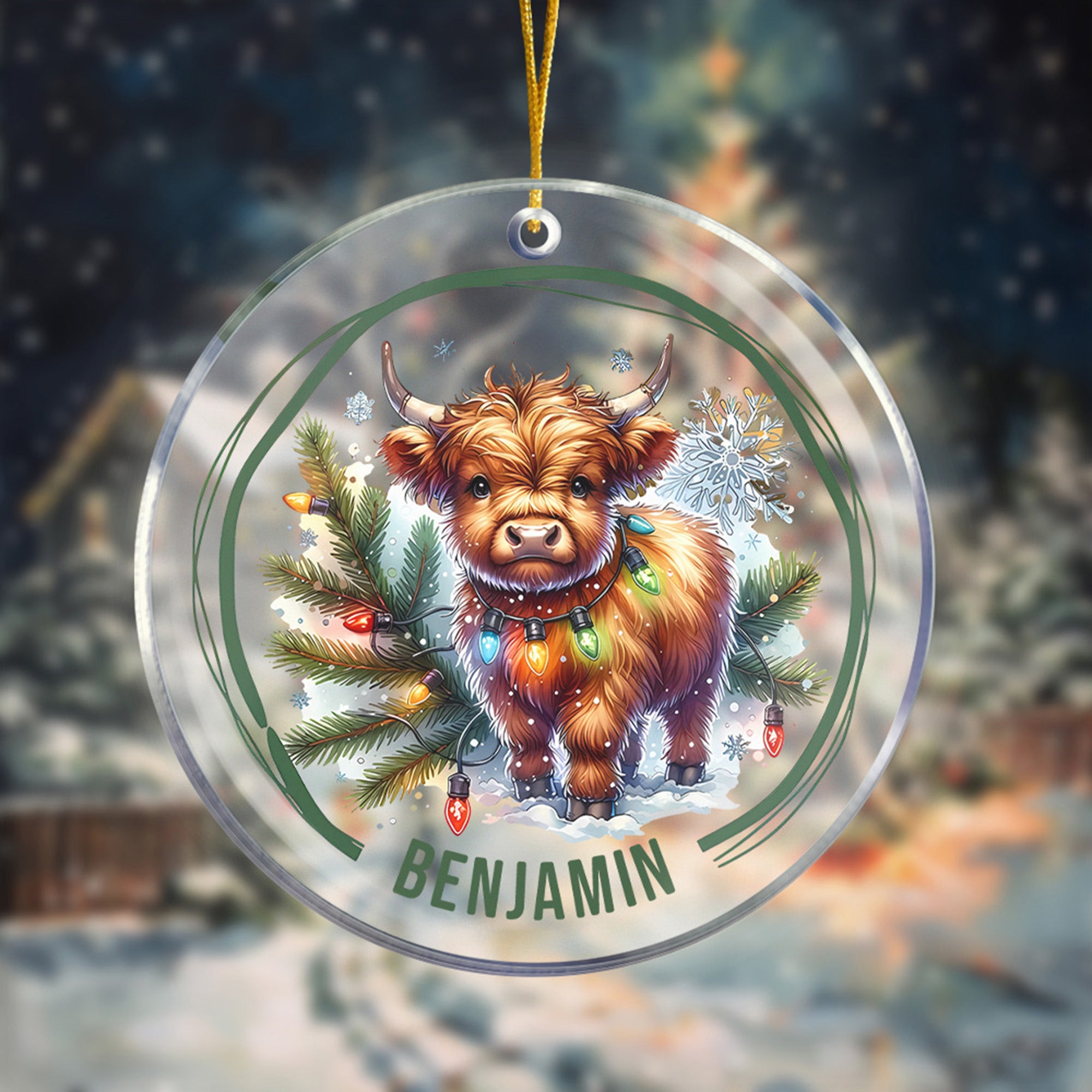 Regalo de Navidad para los amantes de las vacas de las Tierras Altas