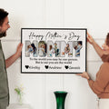 Foto personalizada Título Collage Lienzo Póster Enmarcado Pintura sin marco con 1-10 Nombres de los niños Día de la Madre Decoración del hogar Regalo para mamá Abuela