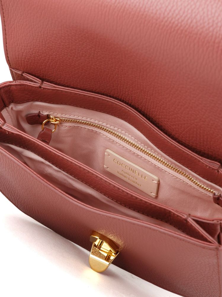 Coccinelle Dew Crossbody Bag — Red