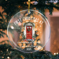 Adorno personalizado de acrílico para la puerta de casa con nombres y dirección Decoración navideña Regalo de Navidad para la familia Amigos Recién mudados de casa