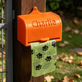 Dispensador de bolsas para excrementos de perro personalizado con nombre impreso en 3D y bolsas biodegradables Actividades al aire libre Regalo para los amantes de los perros