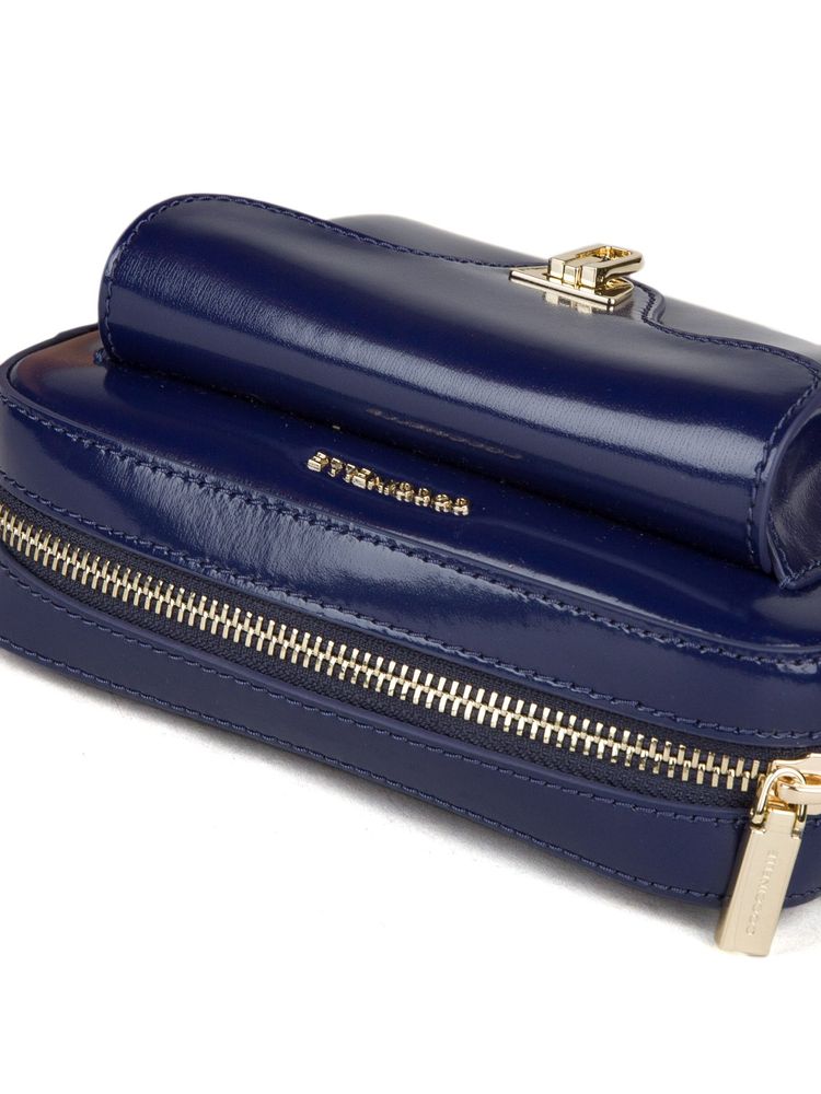 Coccinelle Beat Crossbody Bag — Navy