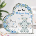 Placa acrílica con el nombre y el año de la madre para el Día de la Madre Regalo de cumpleaños para la nueva mamá