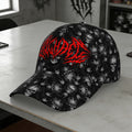 Gorra de béisbol personalizada estilo punk heavy metal con nombre Regalo de cumpleaños para amigo aficionado al punk