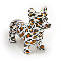 ArtZ® Corgi Graffiti Painted Statue - Cheetah