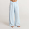 Lounge Underwear Crinkle Pyjama Bottoms - Blue