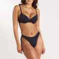 Lounge Underwear Comfort T-Shirt Bra - Black