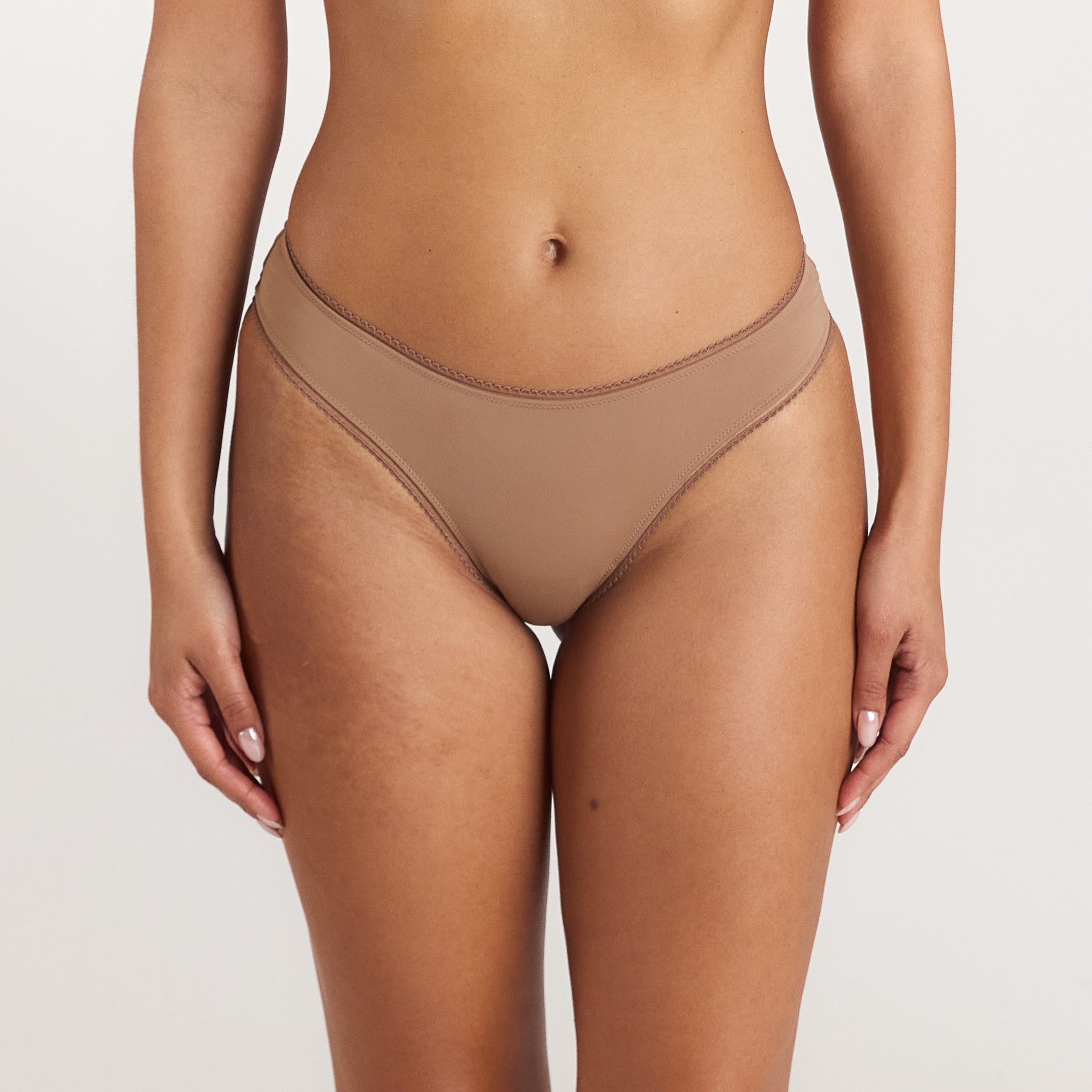 Lounge Underwear Comfort Brazilian Briefs - Hazel