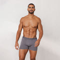 Lounge Underwear Men's Luxe Boxers (3 Pack) - Charcoal