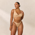 Lounge Underwear Everyday Comfort Triangle Bra - Sand