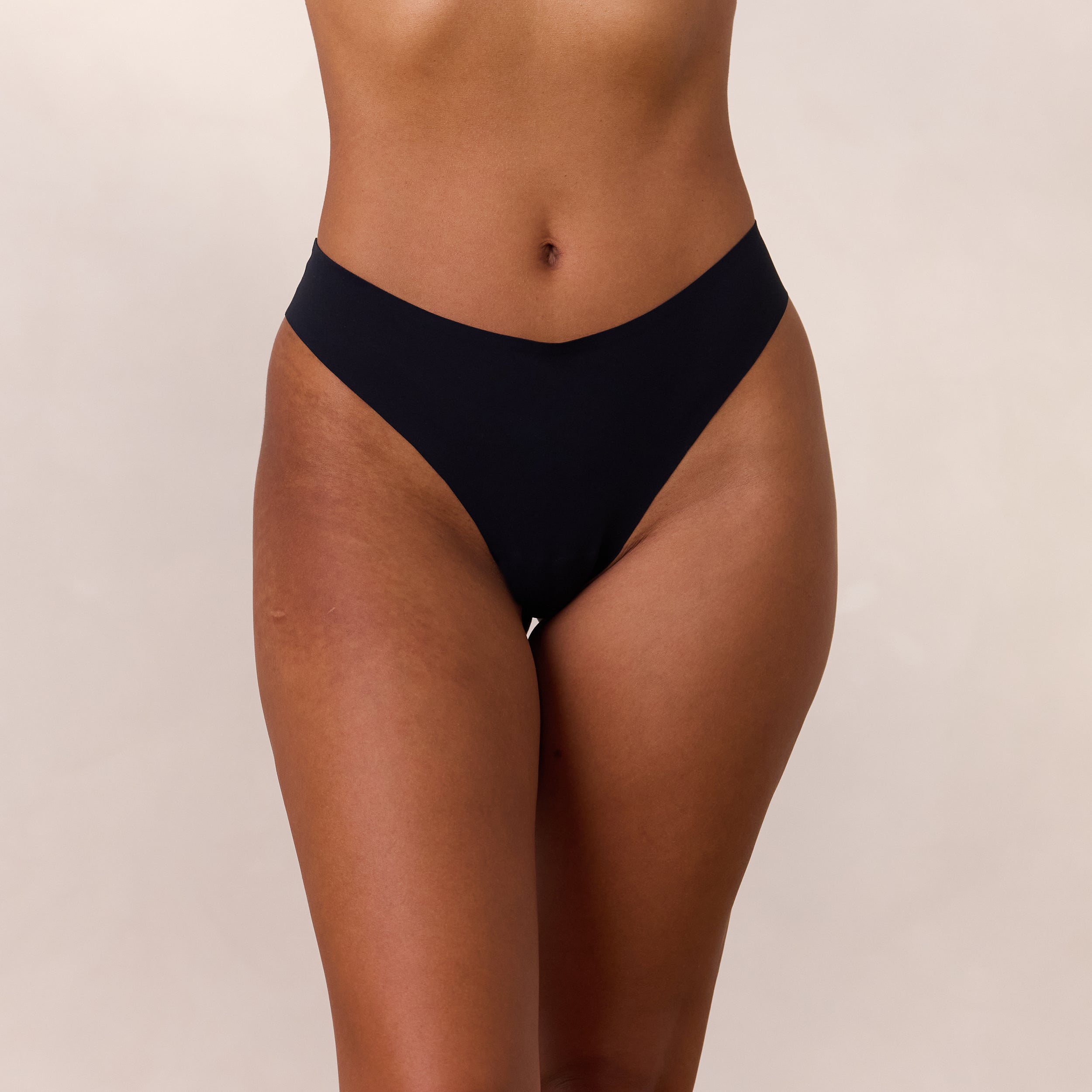 Lounge Underwear Everyday Flex Brazilian Briefs - Black