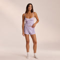 Lounge Underwear Pointelle Pyjama Shorts - Lilac Floral