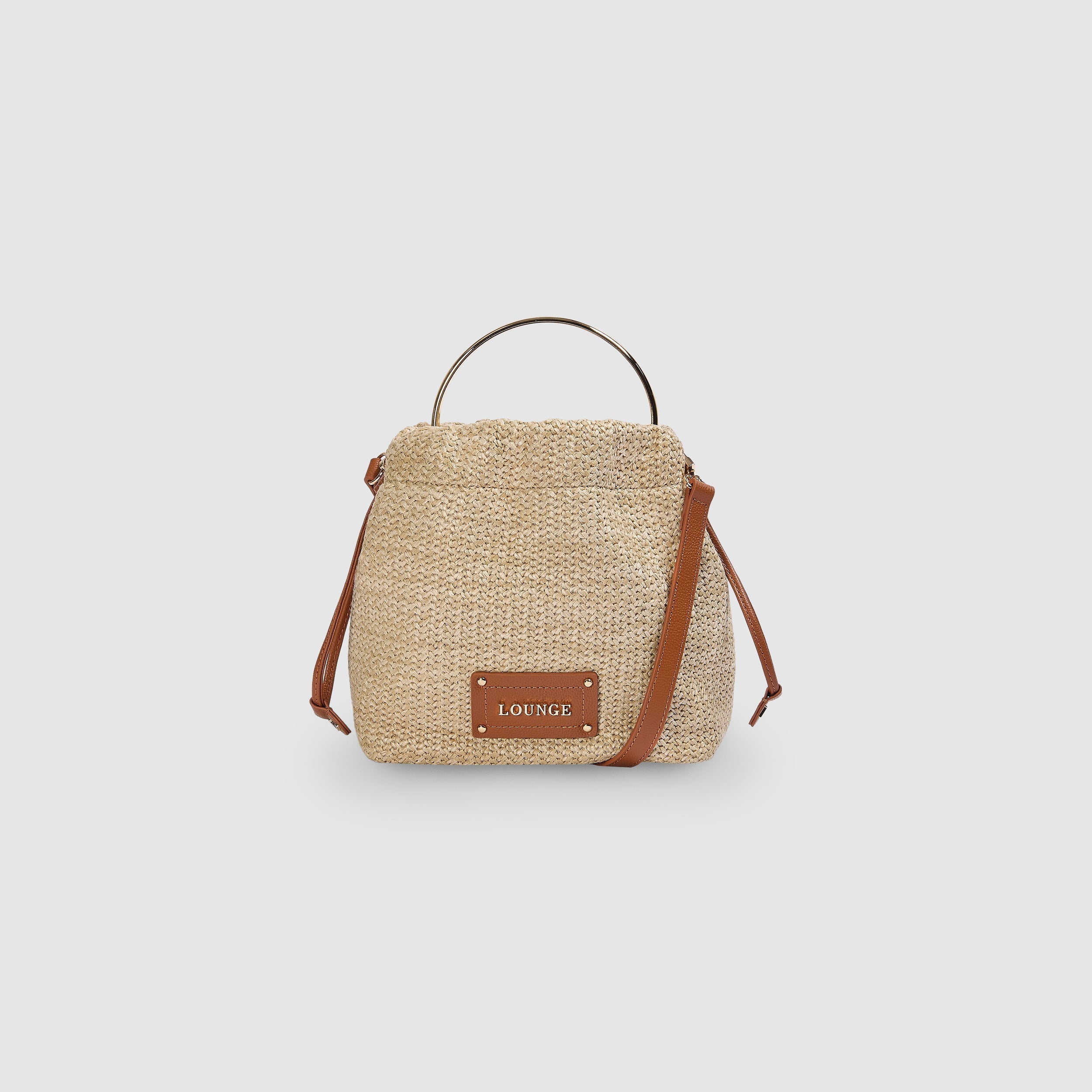 Lounge Underwear Blythe Bucket Bag - Raffia