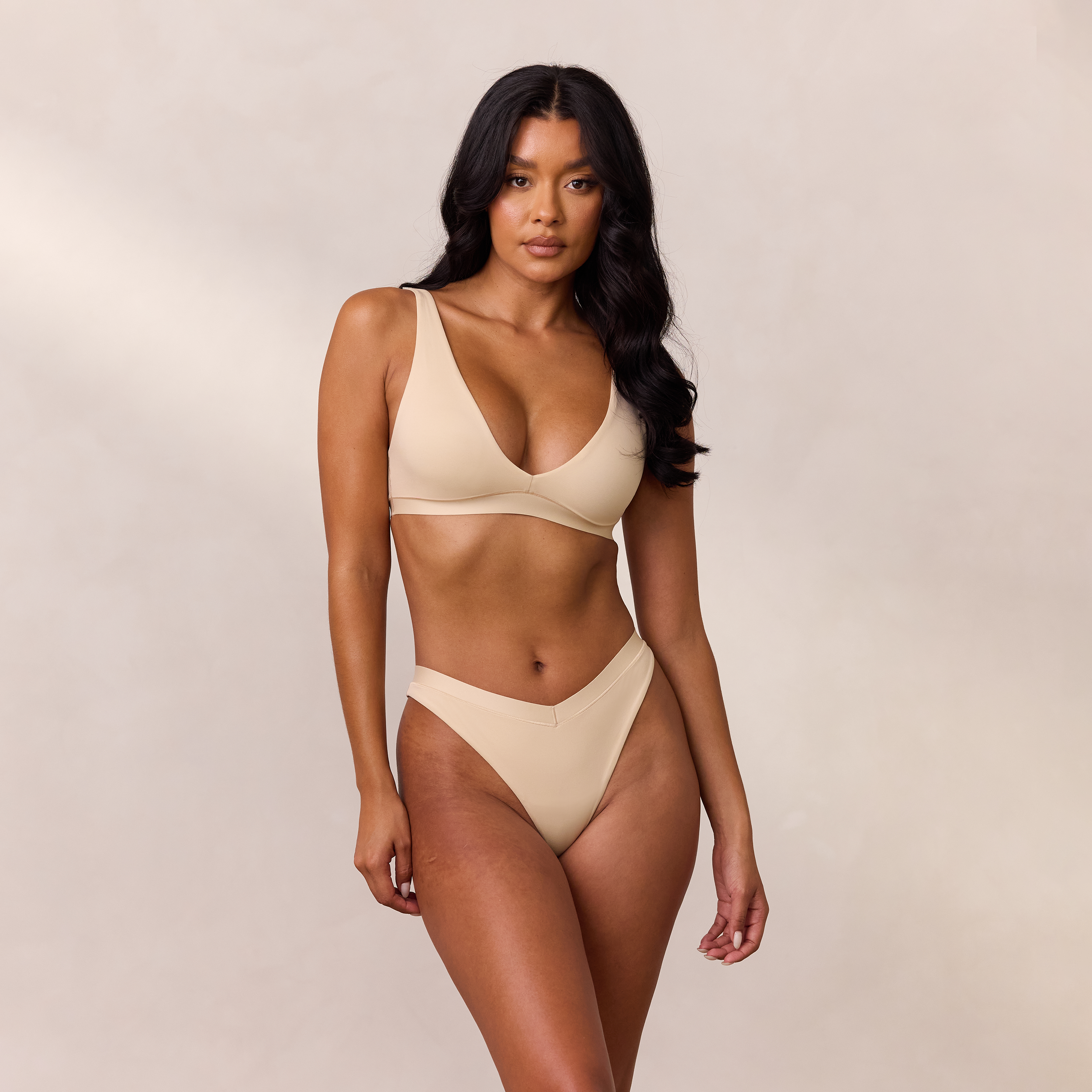 Lounge Underwear Everyday Comfort Triangle Bra - Vanilla